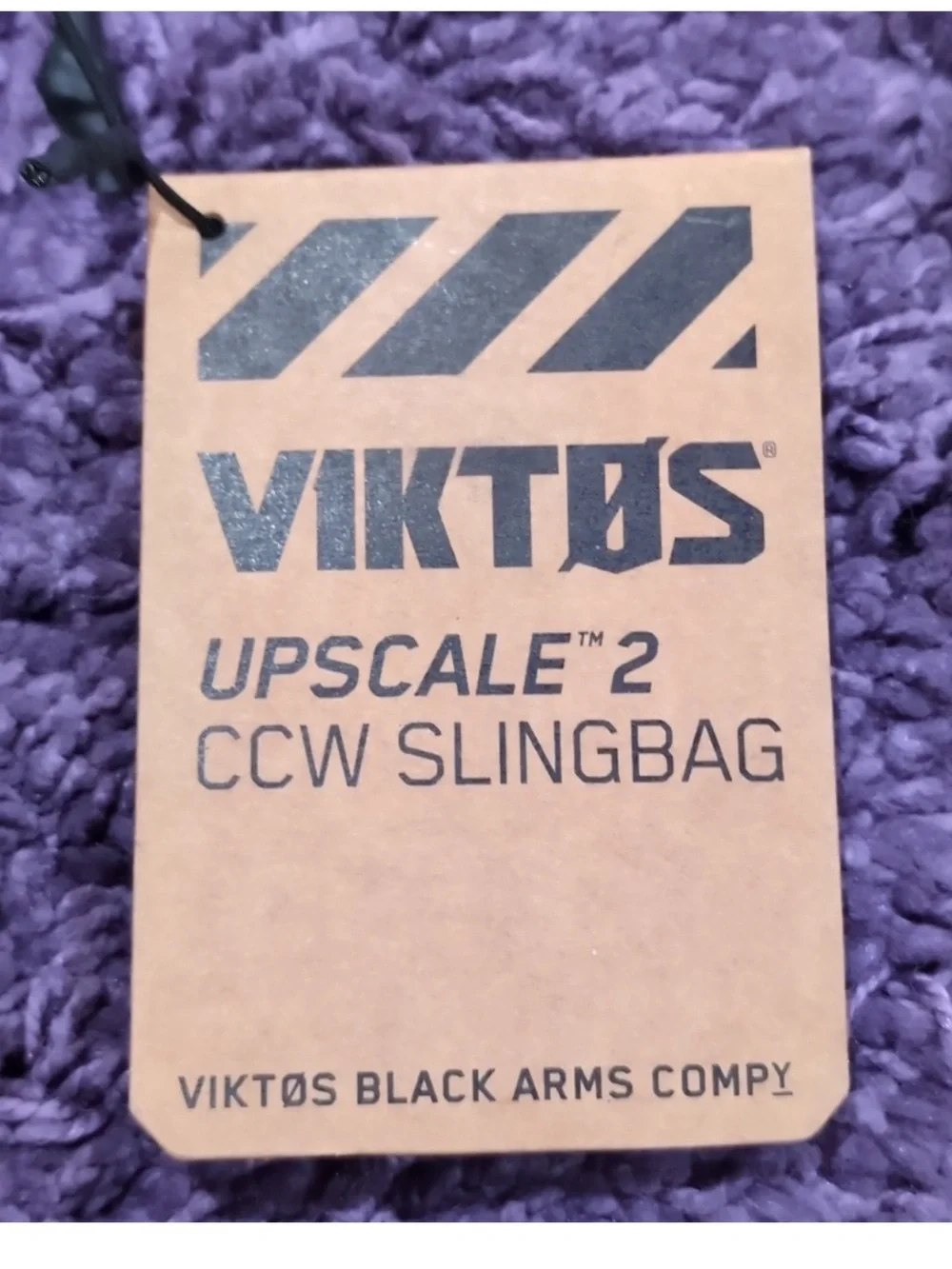 The Vitos Upscale 2 Sling Concealed Carry Tactical Bag NWT